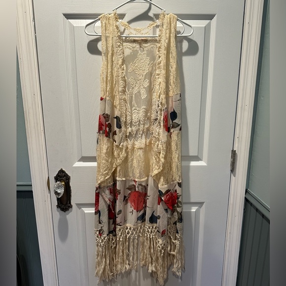 Bohemian Lace Duster - Picture 1 of 5